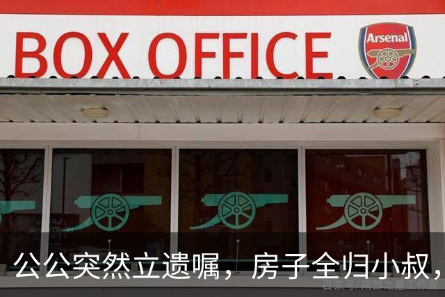 公公突然立遗嘱，房子全归小叔，我轻声说：我陪嫁的房子凭啥给你