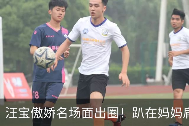 汪宝傲娇名场面出圈！趴在妈妈肩头奶凶眼神，越看越上头