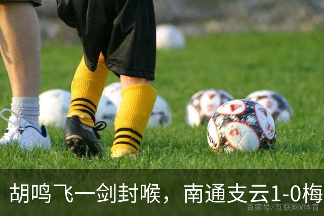 胡鸣飞一剑封喉，南通支云1-0梅州客家，豪取4连胜，冲超近在咫尺